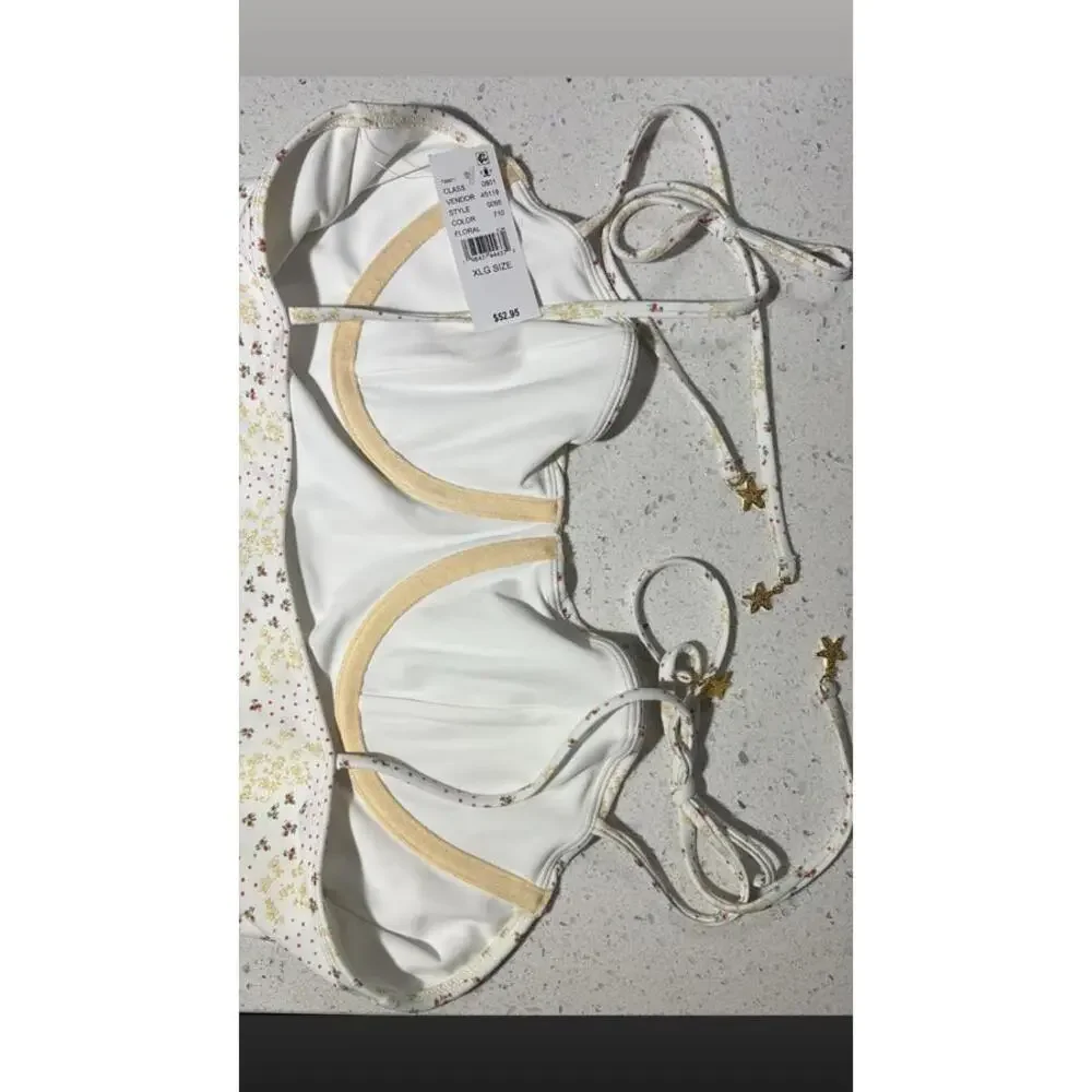 Pacsun One Piece White Bathing Suit Size XL - Picture 5 of 6